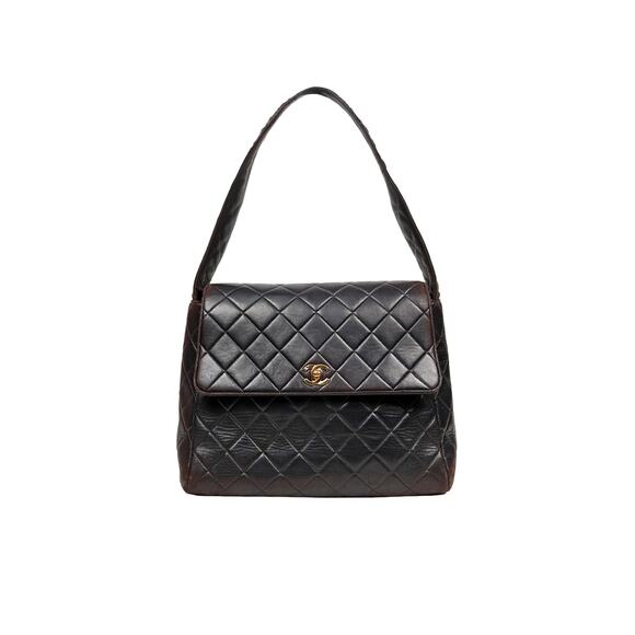 CHANEL Brown CC Flap Shoulder Bag A-A34930 - Picture 1 of 1